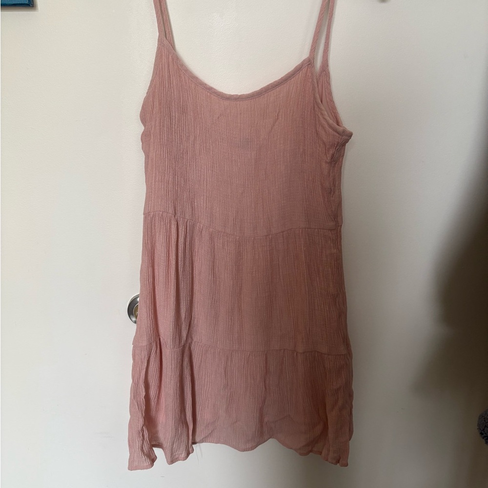 Divided Pink Mini Dress